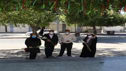 تجدید میثاق با شهدا در آستانه چهل و دومین سالرگرد پیروزی انقلاب شکوهمند اسلامی